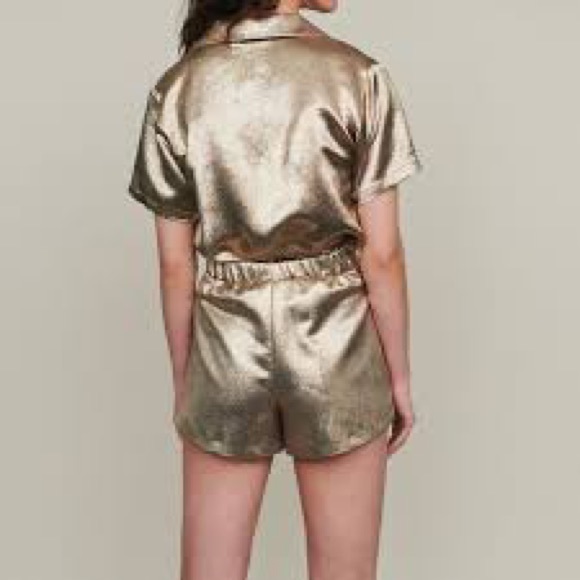 š„Host Pickš„Maje Gold Shorts - Picture 2 of 10